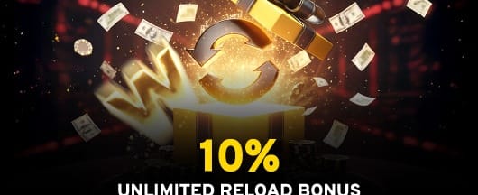Bonus Selamat Datang 100% banner